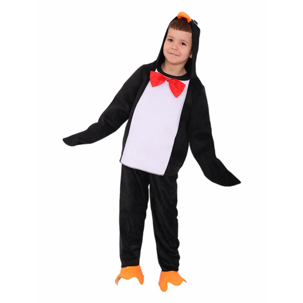 Kids Penguin Costume Set Animal Fancy Dress Book Week Halloween