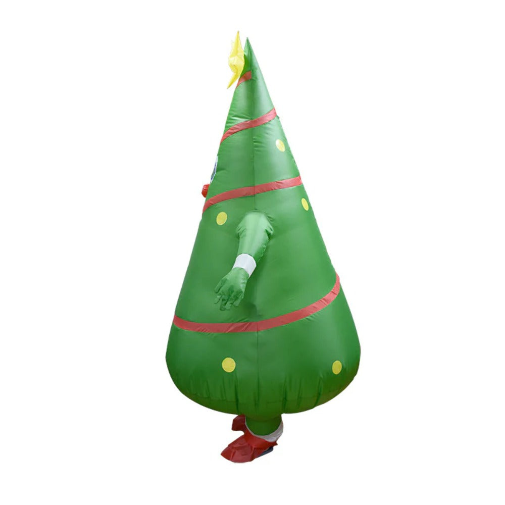 Christmas Tree Funny Cartoon Doll Costume Xmas Tree Inflatable Costumes