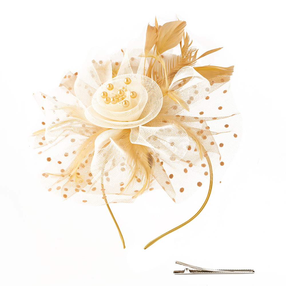 Vintage Feather Fascinator Headpiece