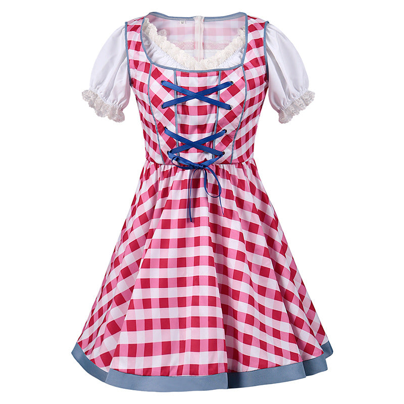 Dirndl Dress Bavarian German Traditional Oktoberfest Clothing for Women and Men