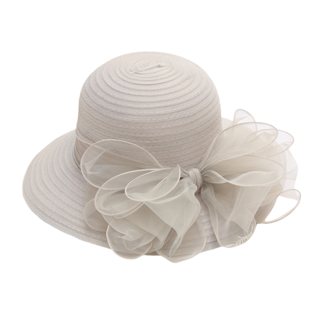 Women’s Bucket Sun Hat – Mesh Bow Design, Foldable, Breathable Summer UV Protection Hat for Travel