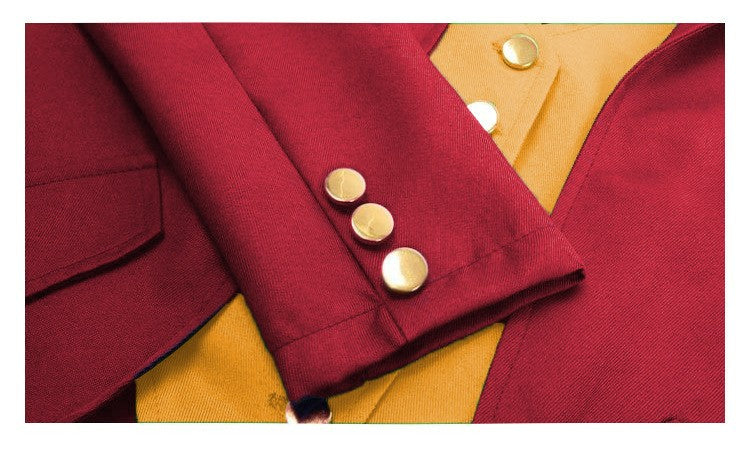 Stylish Steampunk Retro Coat Clown Cosplay Costume Jacket Tuxedo