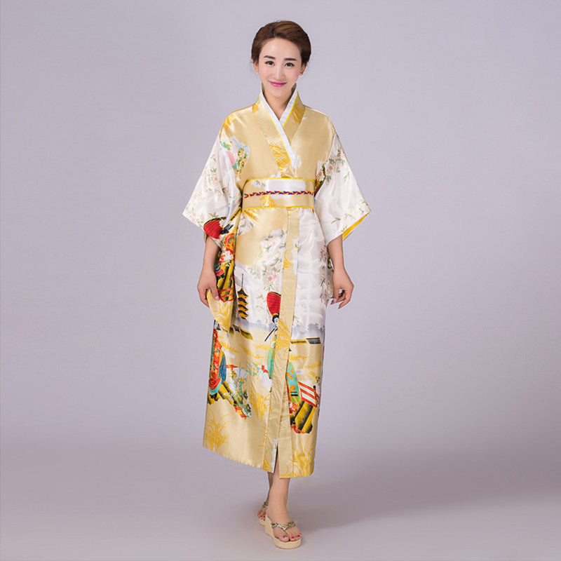 Japanese Womens Traditional Kimono Costumes for Cosplay Photography Yukata