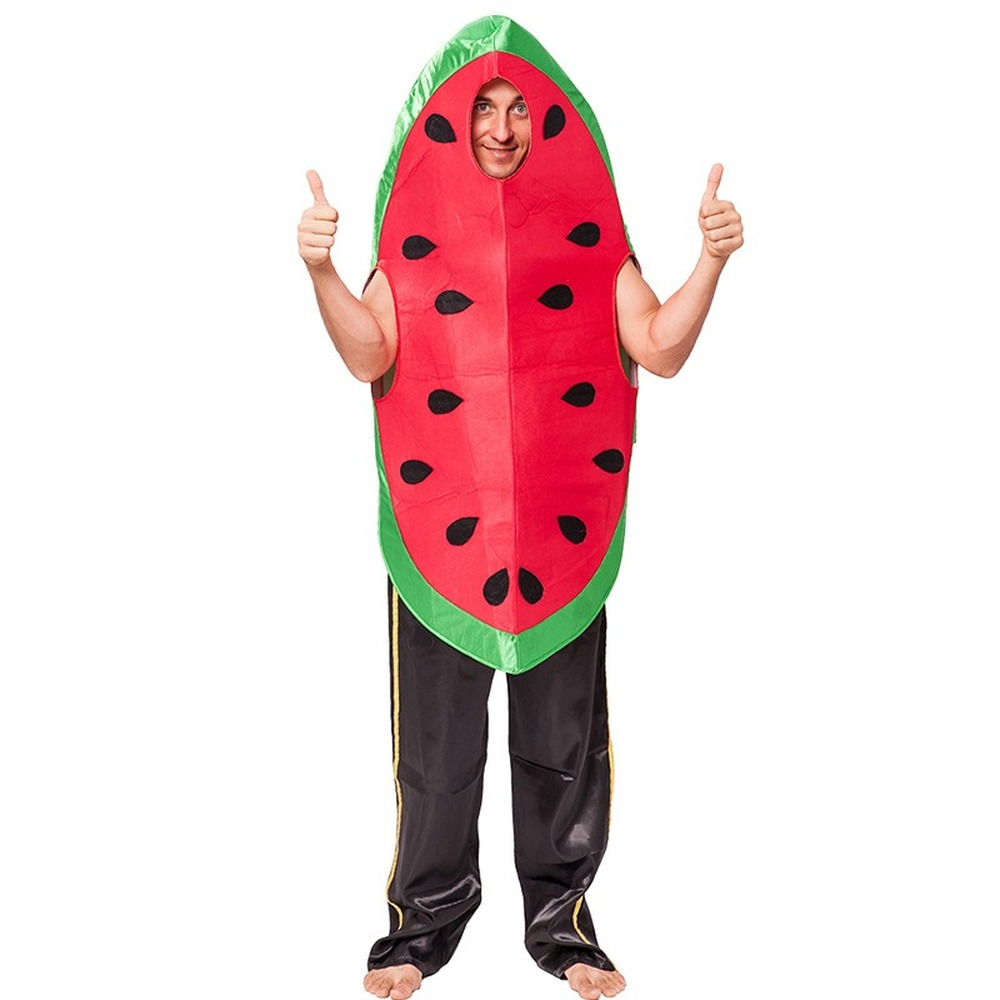 Adult Watermelon Stag Do Night Fruit Tropical Funny Fancy Dress Summer Costume