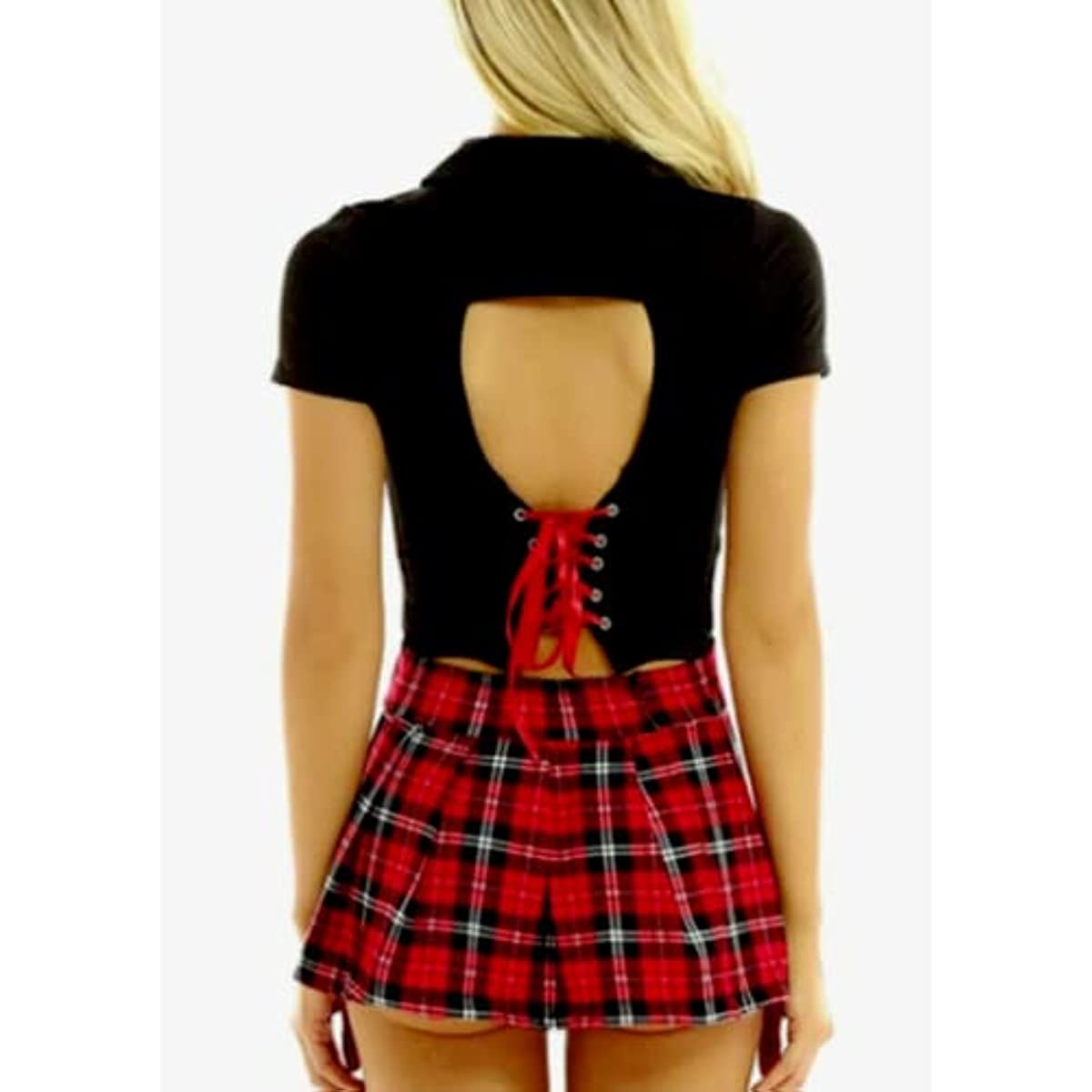 Women Schoolgirl Lingerie Costume Roleplay Lingerie Set Sexy Naughty School Girl Fancy Dress Costume Outfit