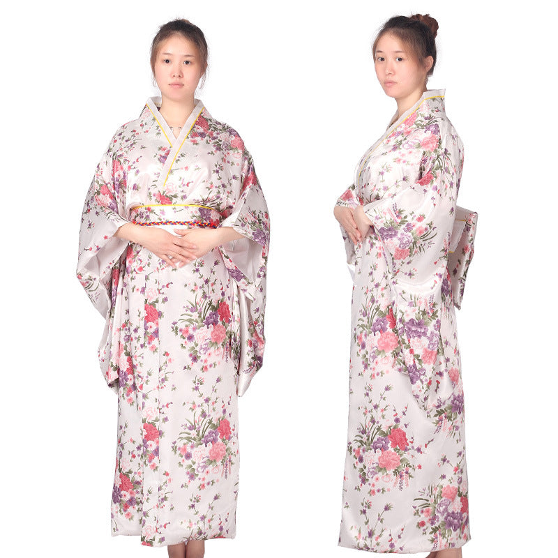 Japanese Womens Traditional Kimono Costumes for Cosplay Photography Yukata