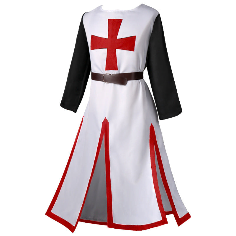 Medieval Tunic Royal Knight The Knights Templar Warrior Crusader Costume