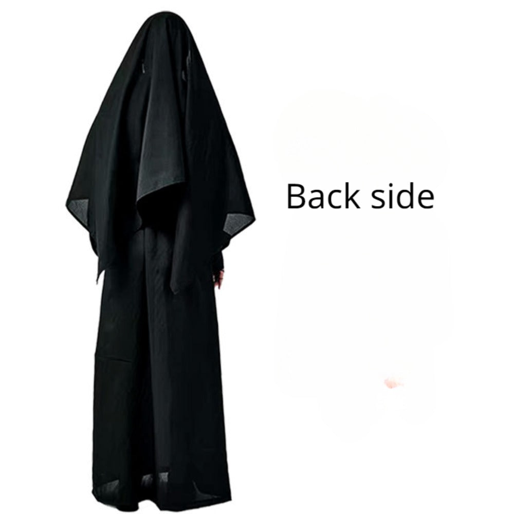 Nun Ghost Sister Cosplay Dress - Halloween Horror Costume