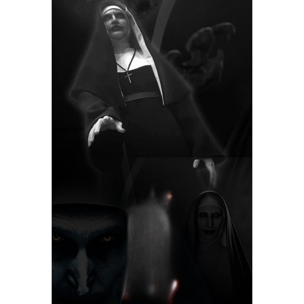 Nun Ghost Sister Cosplay Dress - Halloween Horror Costume